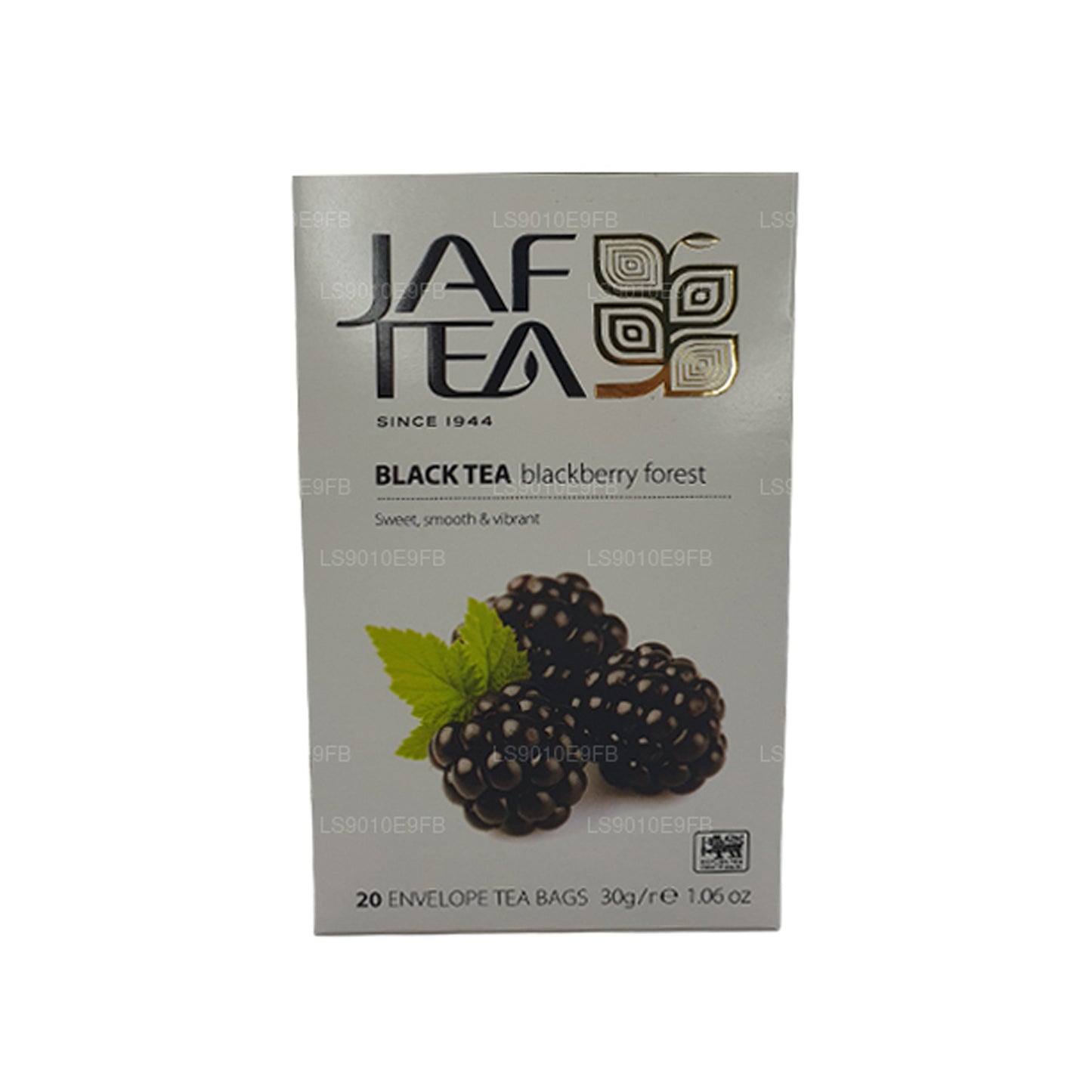 Jaf Tea Pure Fruits Collection 红茶黑莓森林铝箔信封茶包 (30g)