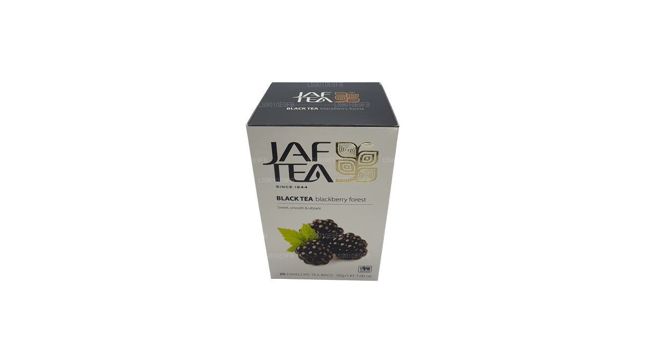 Jaf Tea Pure Fruits Collection 红茶黑莓森林铝箔信封茶包 (30g)