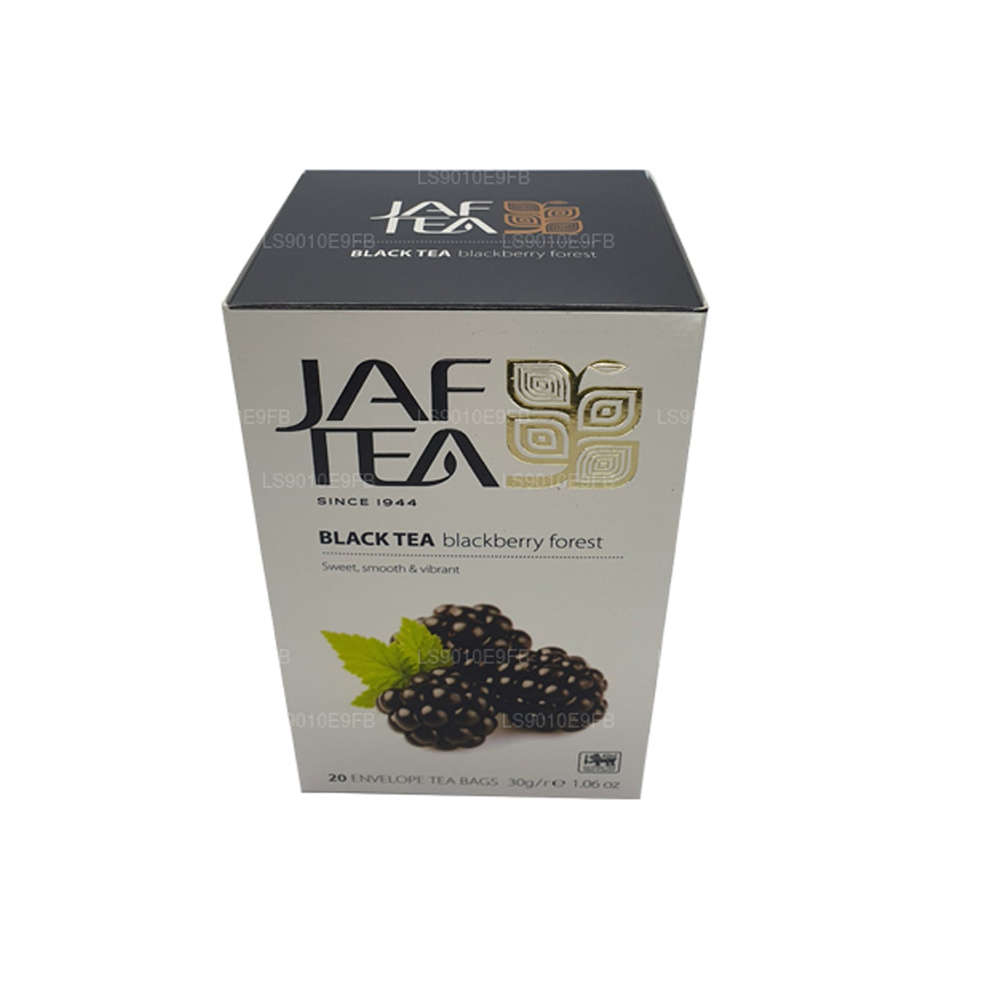 Jaf Tea Pure Fruits Collection 红茶黑莓森林铝箔信封茶包 (30g)