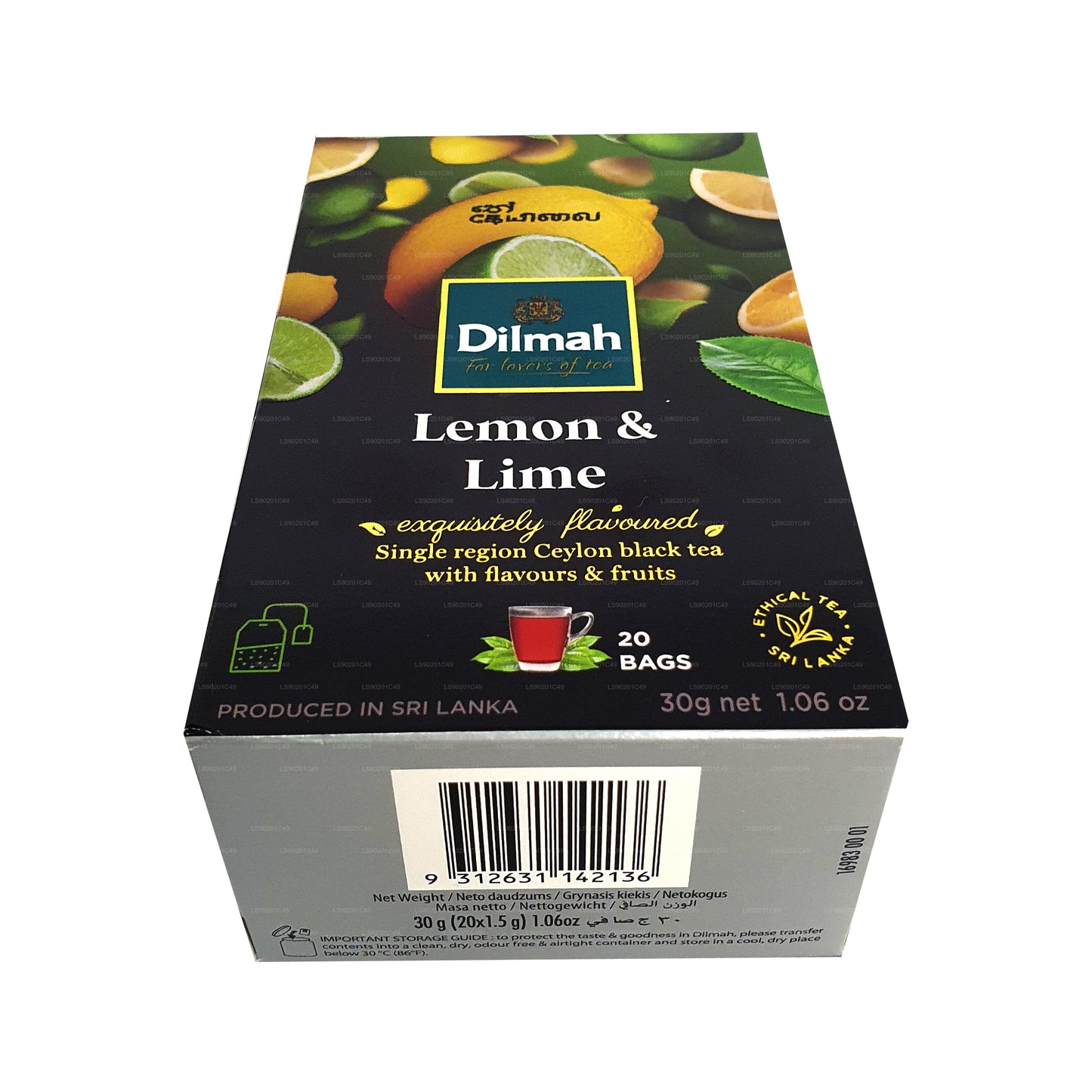Dilmah 柠檬味茶 (30g) 20 茶包