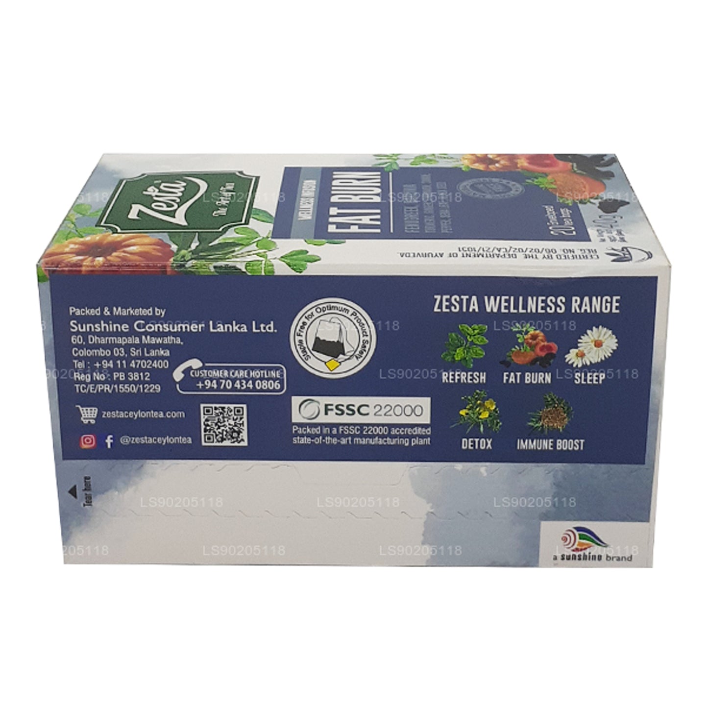 Zesta Fat Burn (40g) 20 茶包