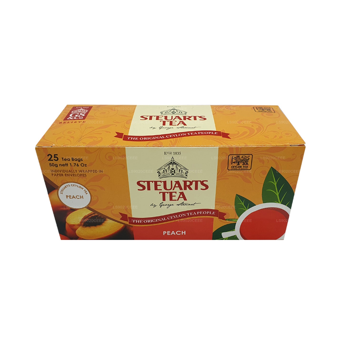 Steuarts Peach Tea (50g) 25 袋