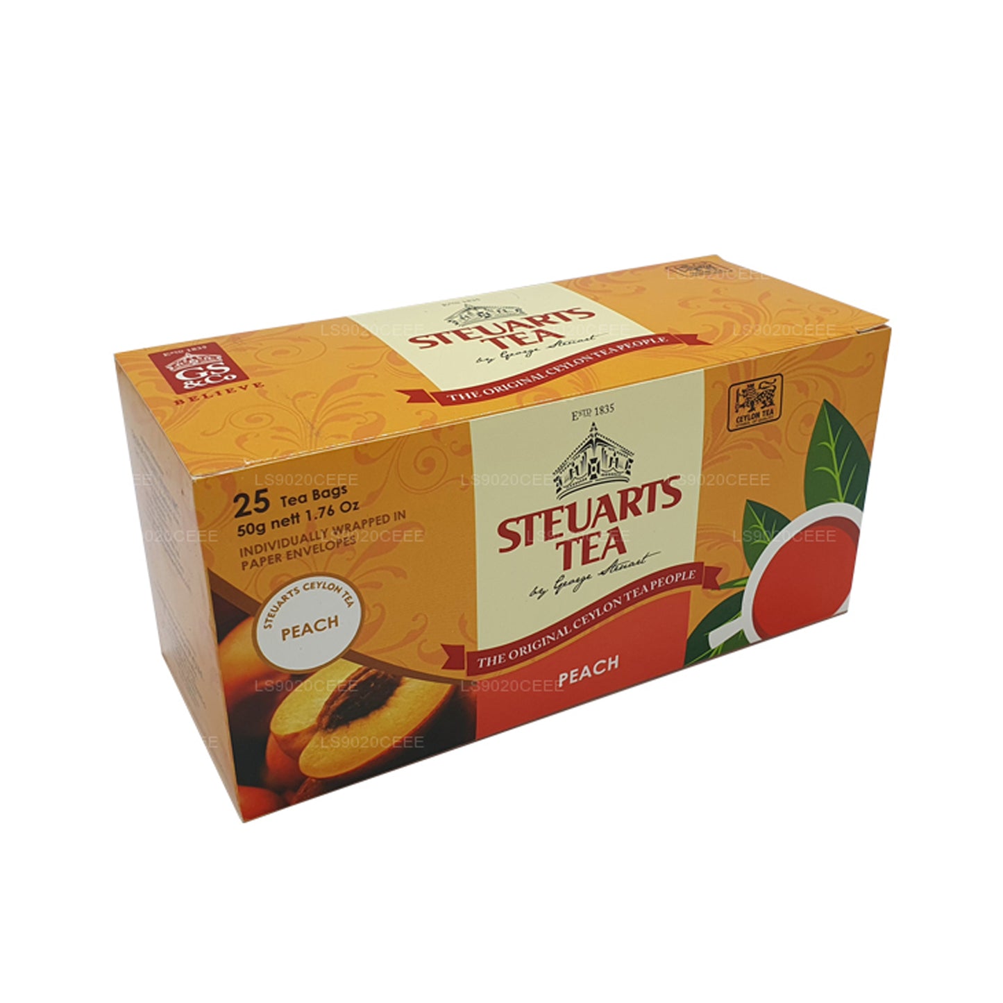 Steuarts Peach Tea (50g) 25 袋