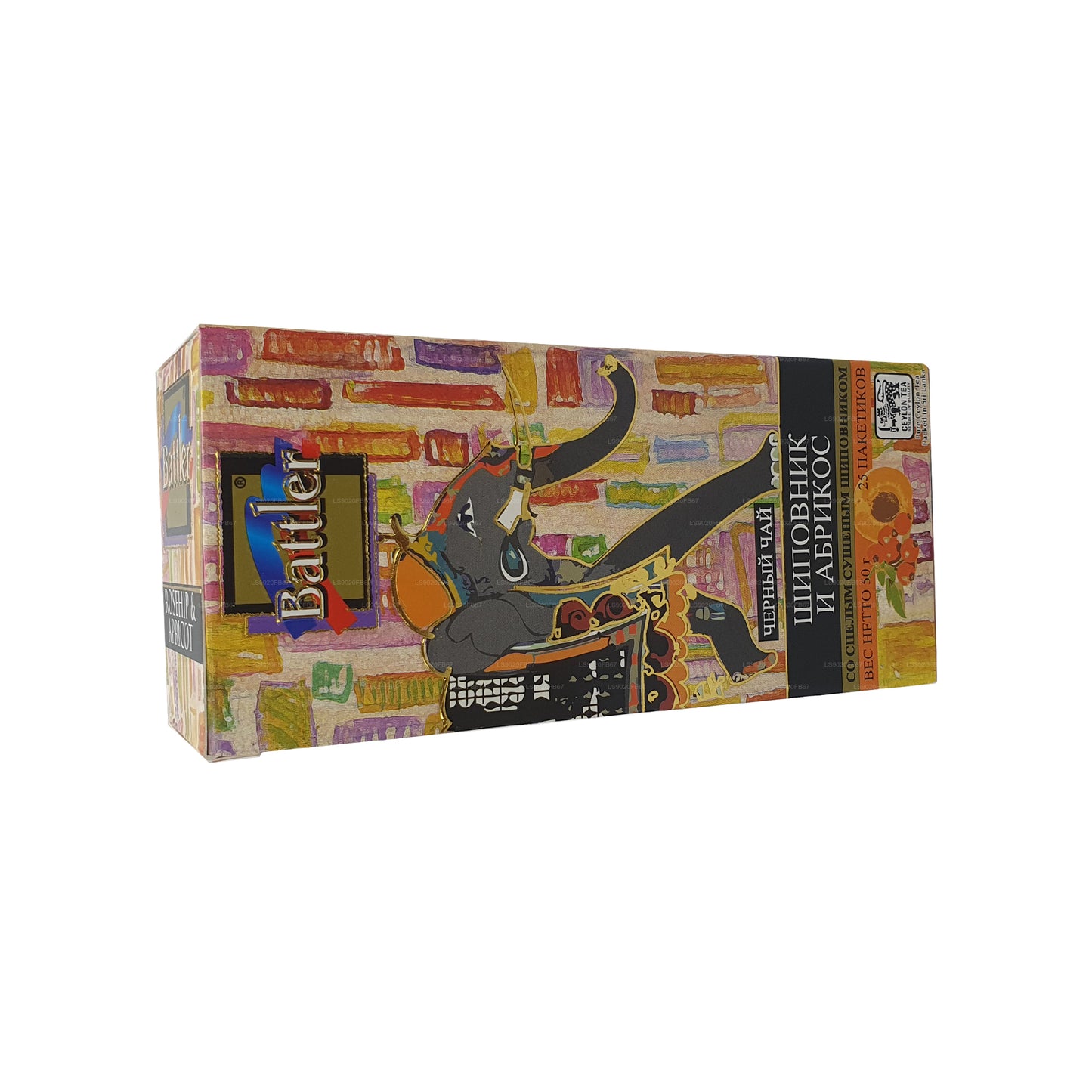 Battler 玫瑰果杏子 (50g) 25 个茶包