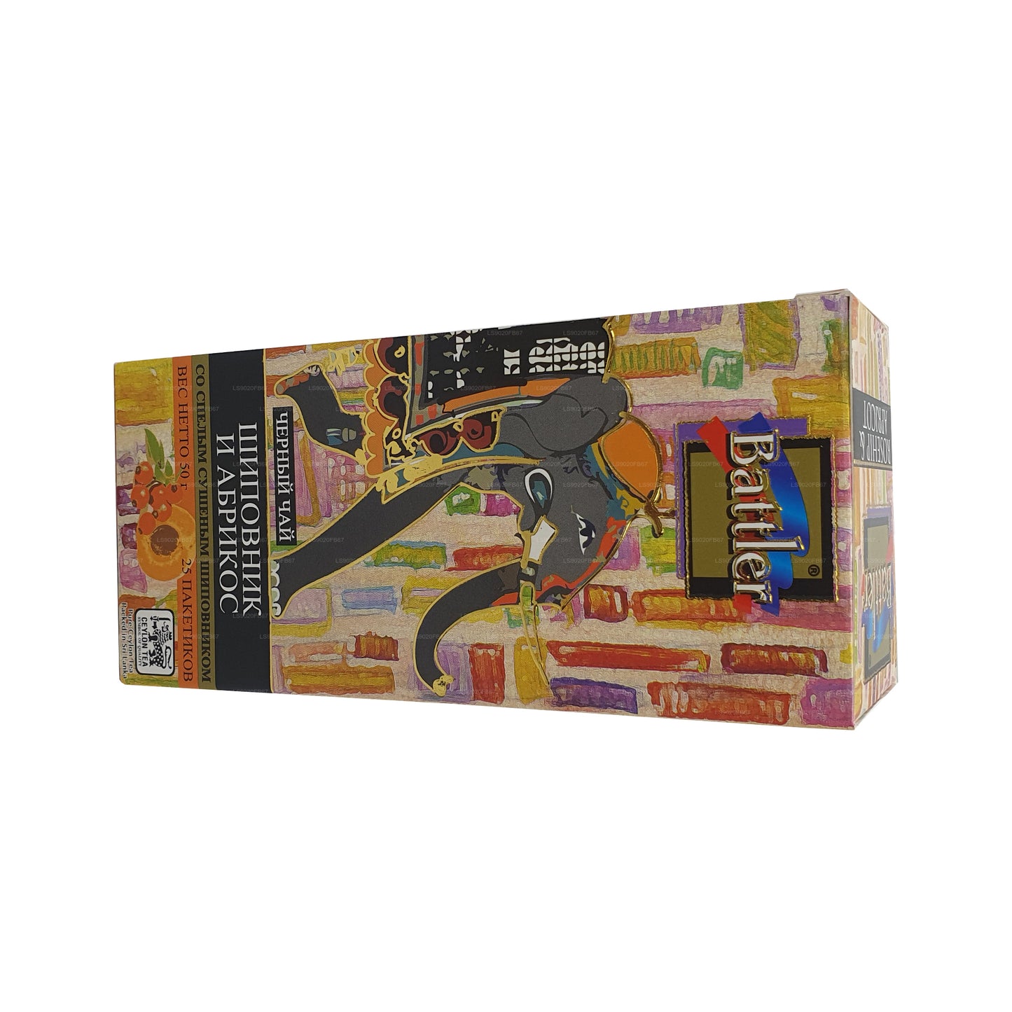 Battler 玫瑰果杏子 (50g) 25 个茶包