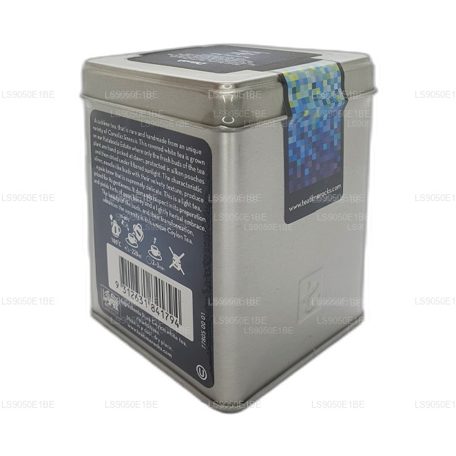 Dilmah T-series VSRT Ceylon Silver Tips White Tea Tin Caddy (40