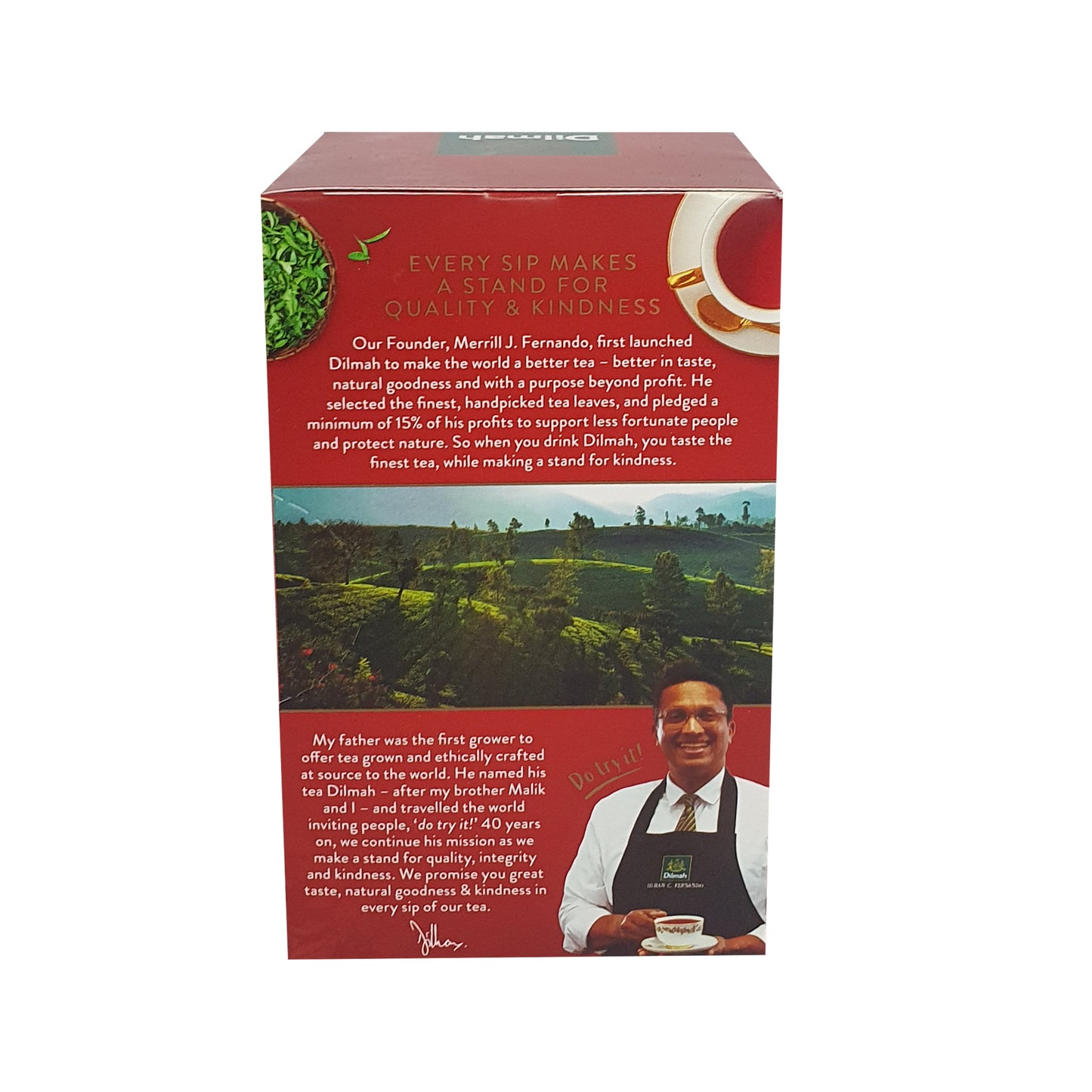 Dilmah 英式早餐茶，50 个茶包（100 克）