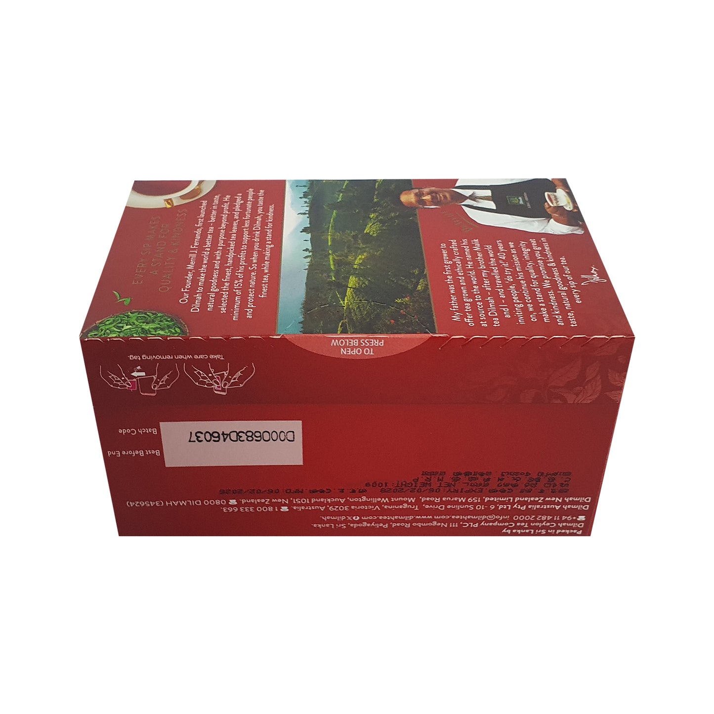 Dilmah 英式早餐茶，50 个茶包（100 克）