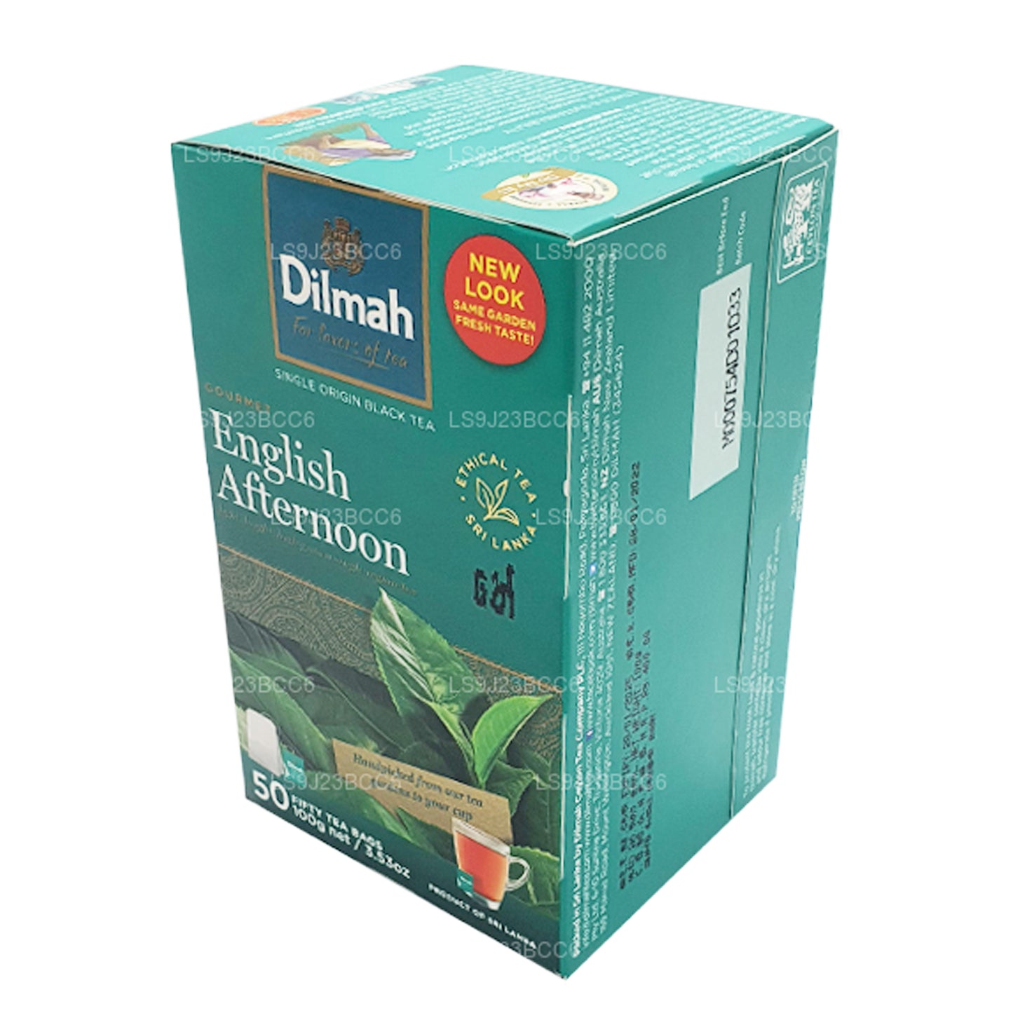 Dilmah 英式下午茶，50 个茶包（100 克）