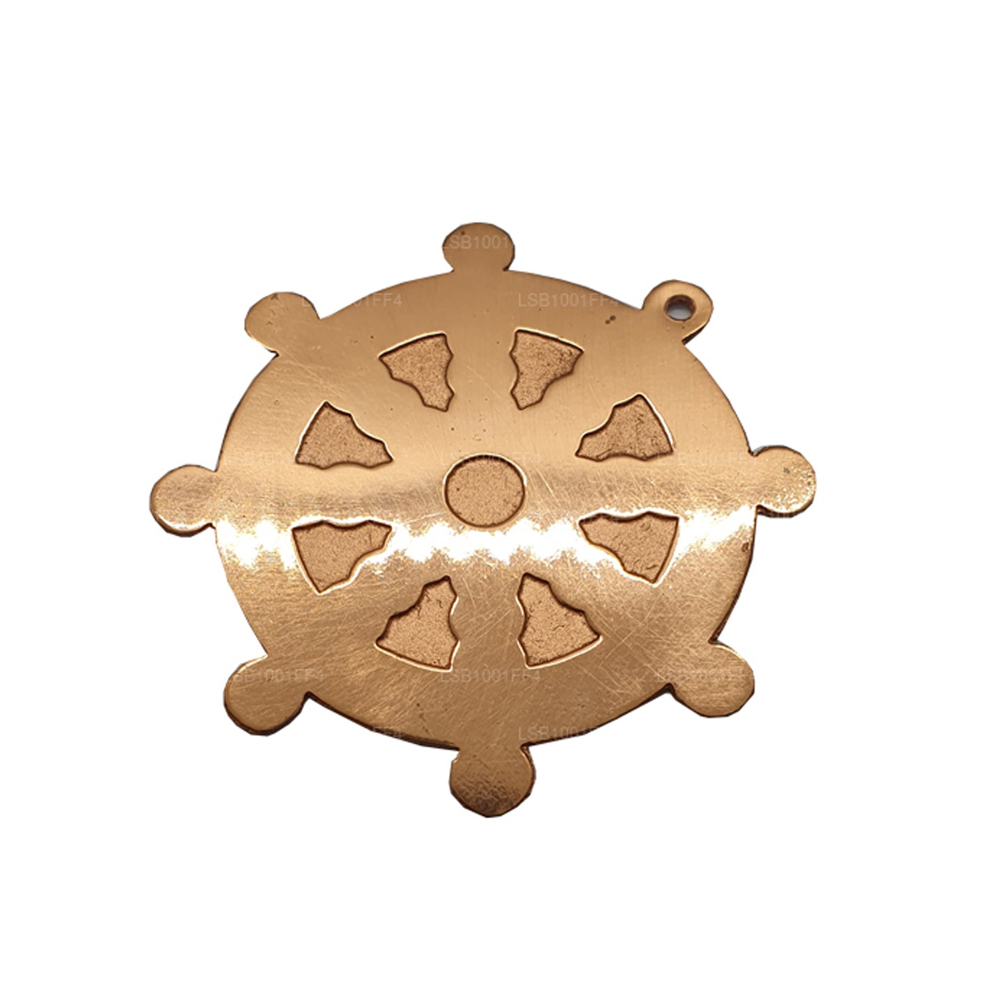 Copper Dharmachakra (4 cm)