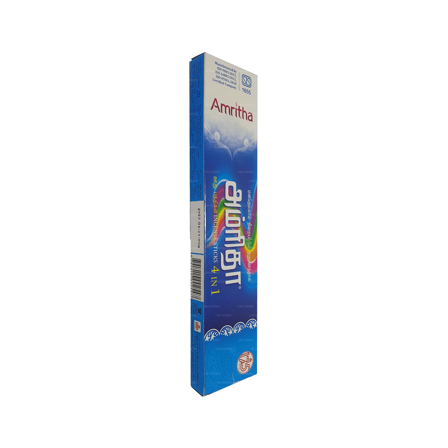 Amritha Incense 24 支（四合一；Fantasy；Green Floral；Magna；Rose）30g