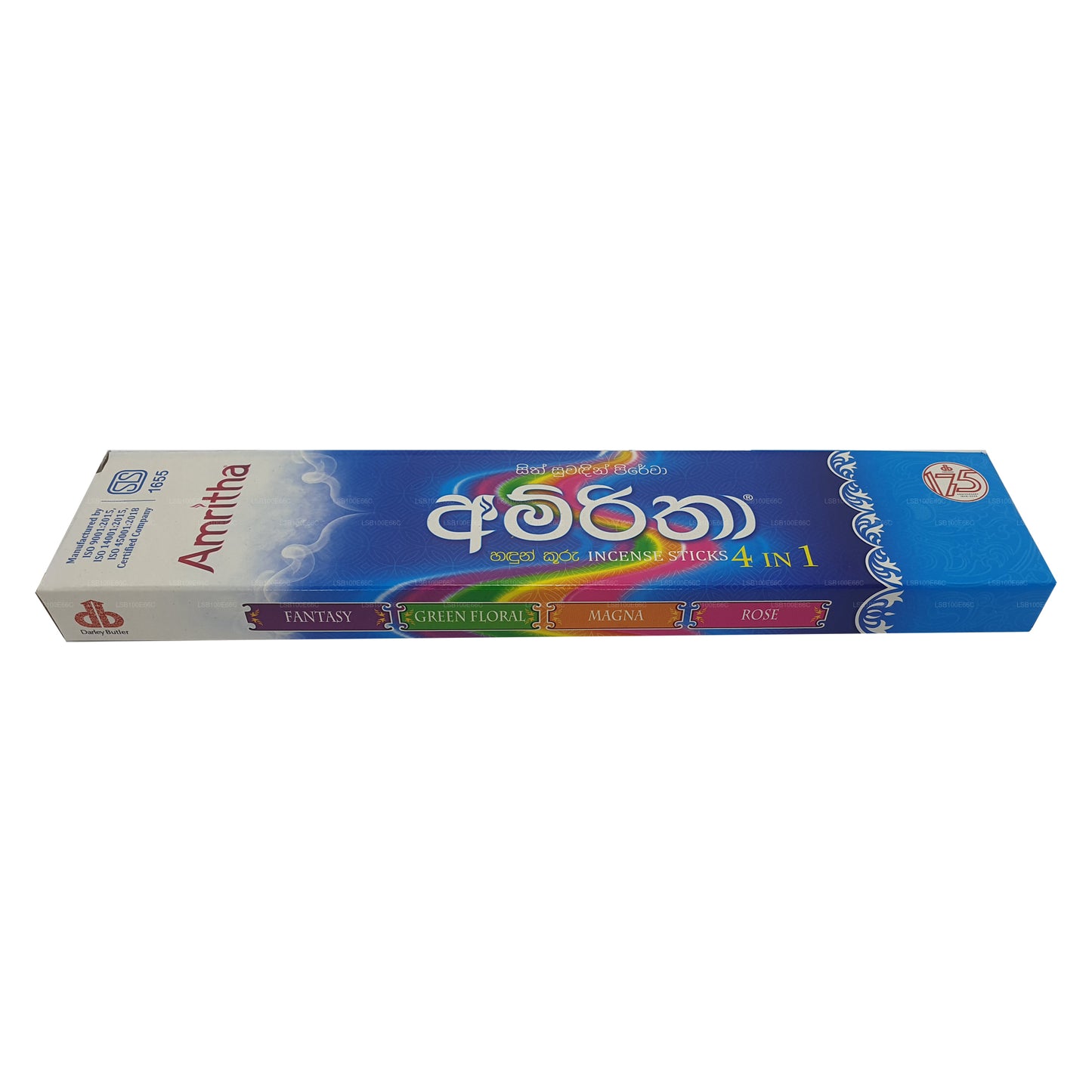 Amritha Incense 24 支（四合一；Fantasy；Green Floral；Magna；Rose）30g