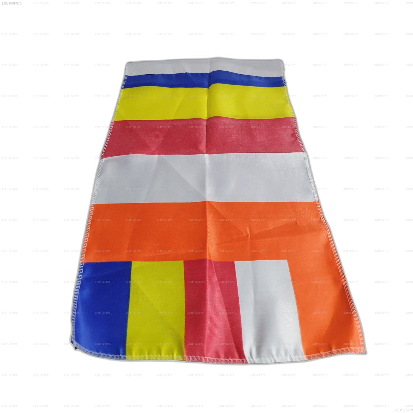 Lakpura® Sri Lankan Fabric Buddhist Flag