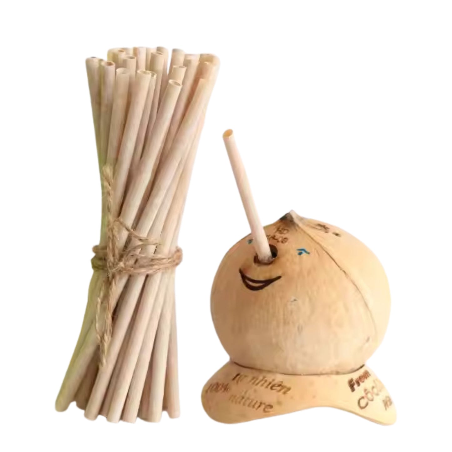 Lakpura® 椰子吸管