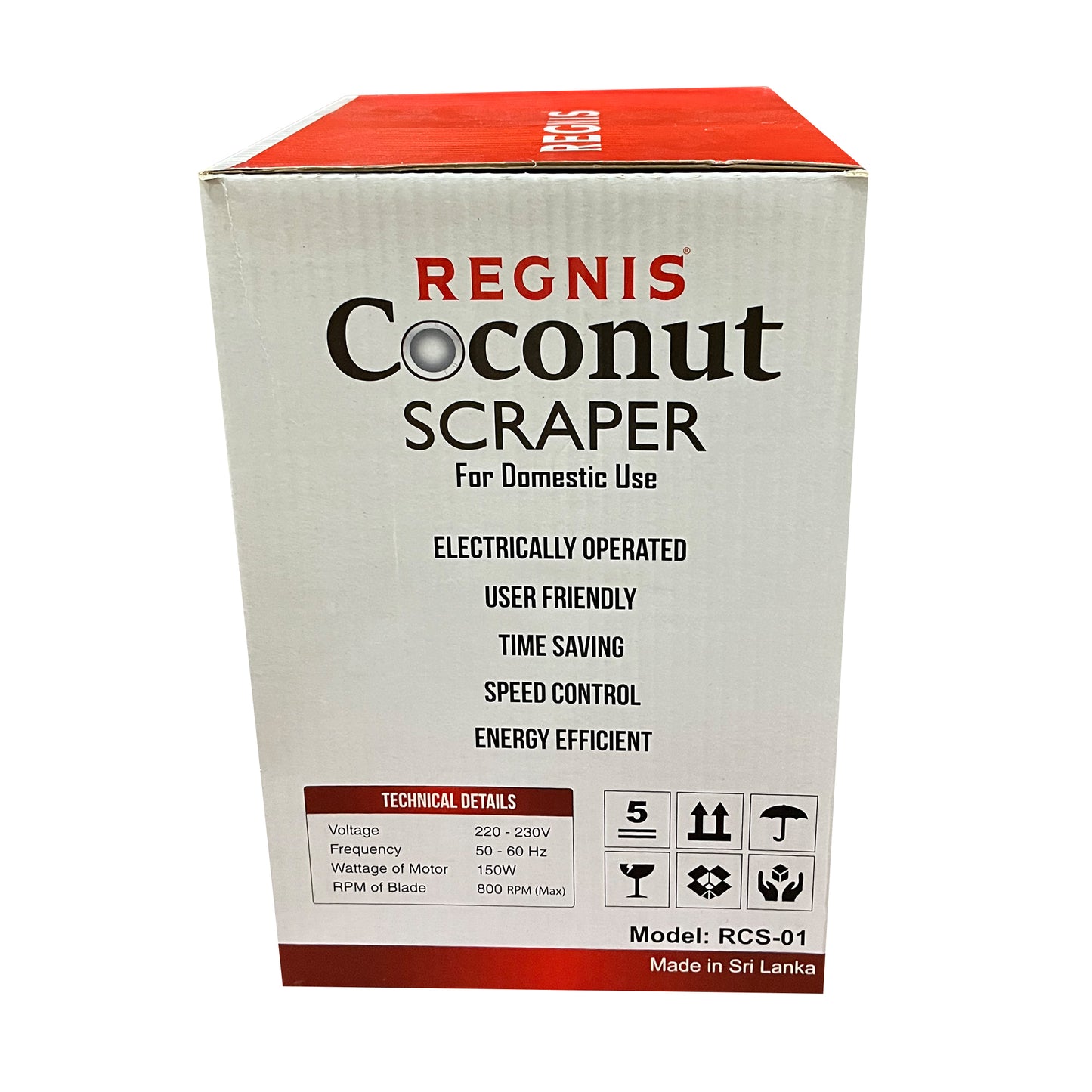Regnis Domestic Electric Coconut Scraper (Model RCS-01)