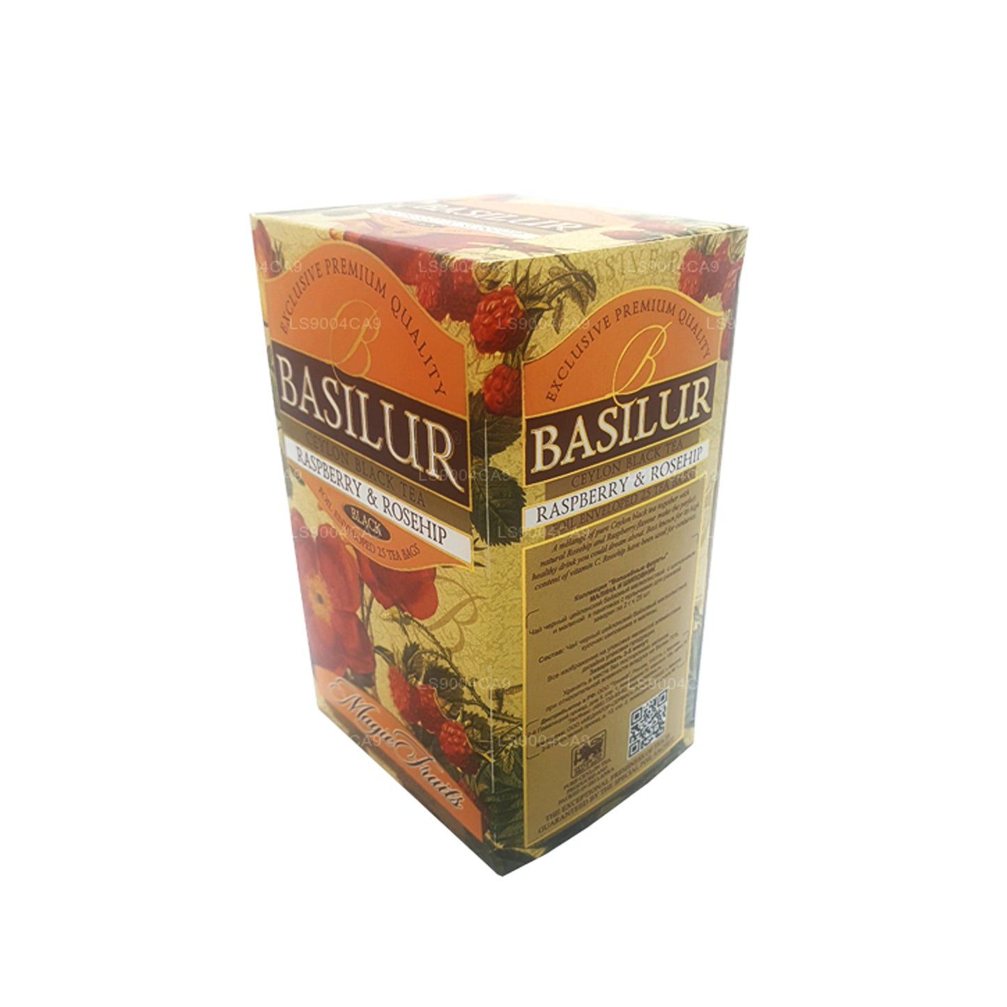 Basilur Magic Fruits 覆盆子和玫瑰果 (50g) 25 茶包