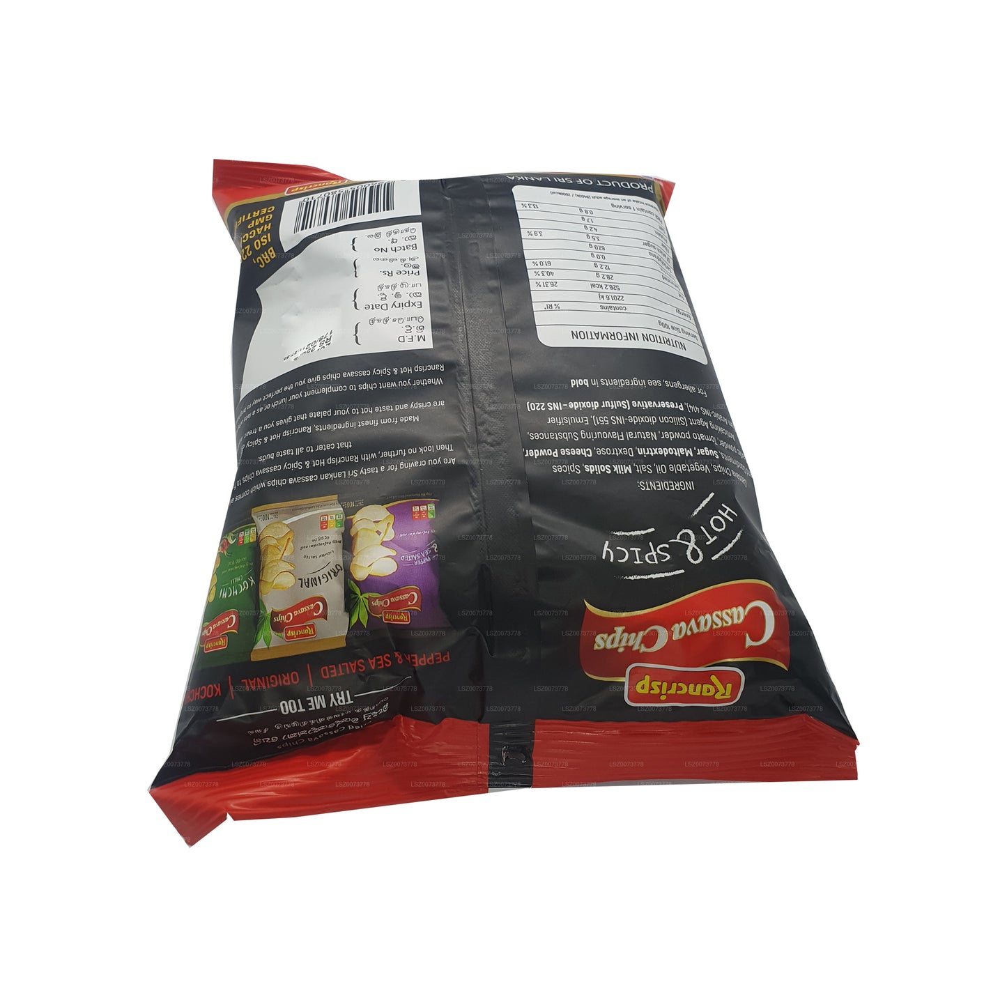Rancrisp 麻辣木薯片（100 克）