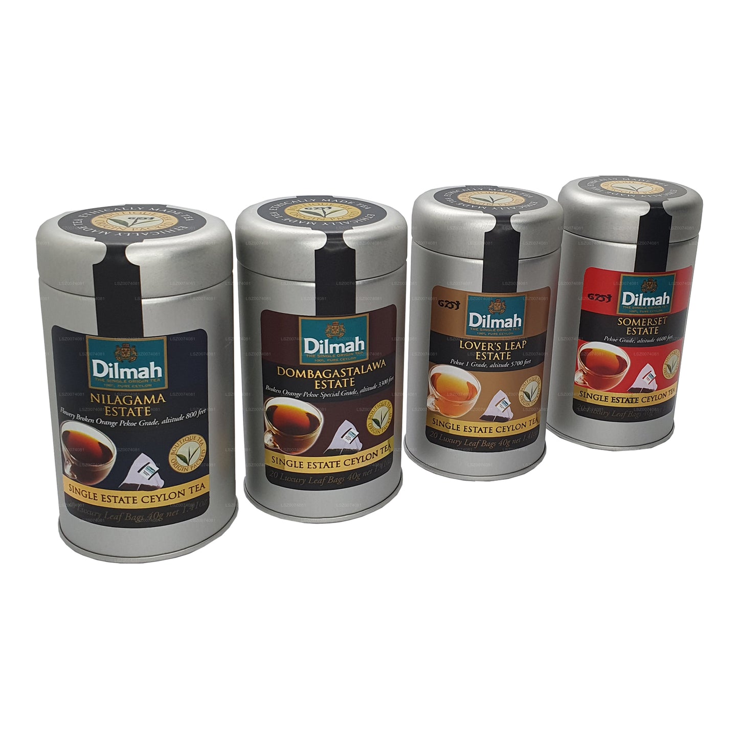 Dilmah 单一庄园茶罐（1 件装）