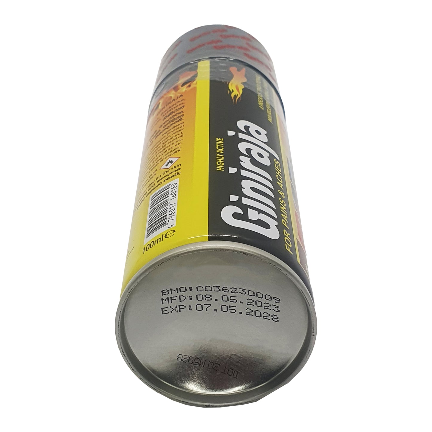 Chandanalepa Giniraja 止痛草药喷雾 (100 毫升)