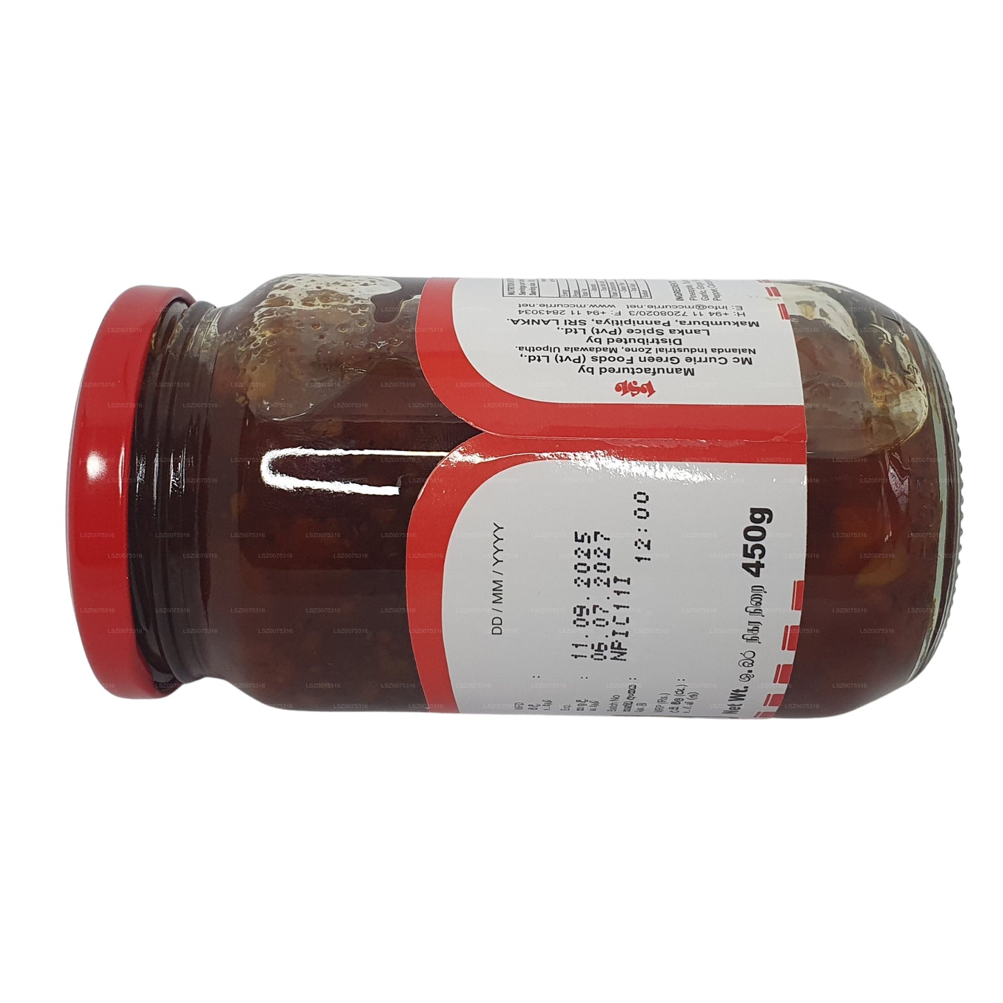 麦柯里菠萝酸辣酱（450克）