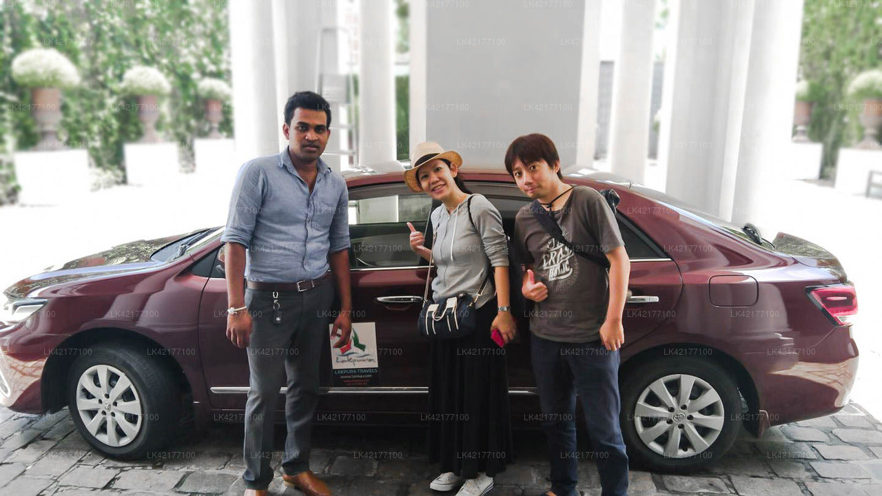 Colombo City to Ratnapura City Private Transfer