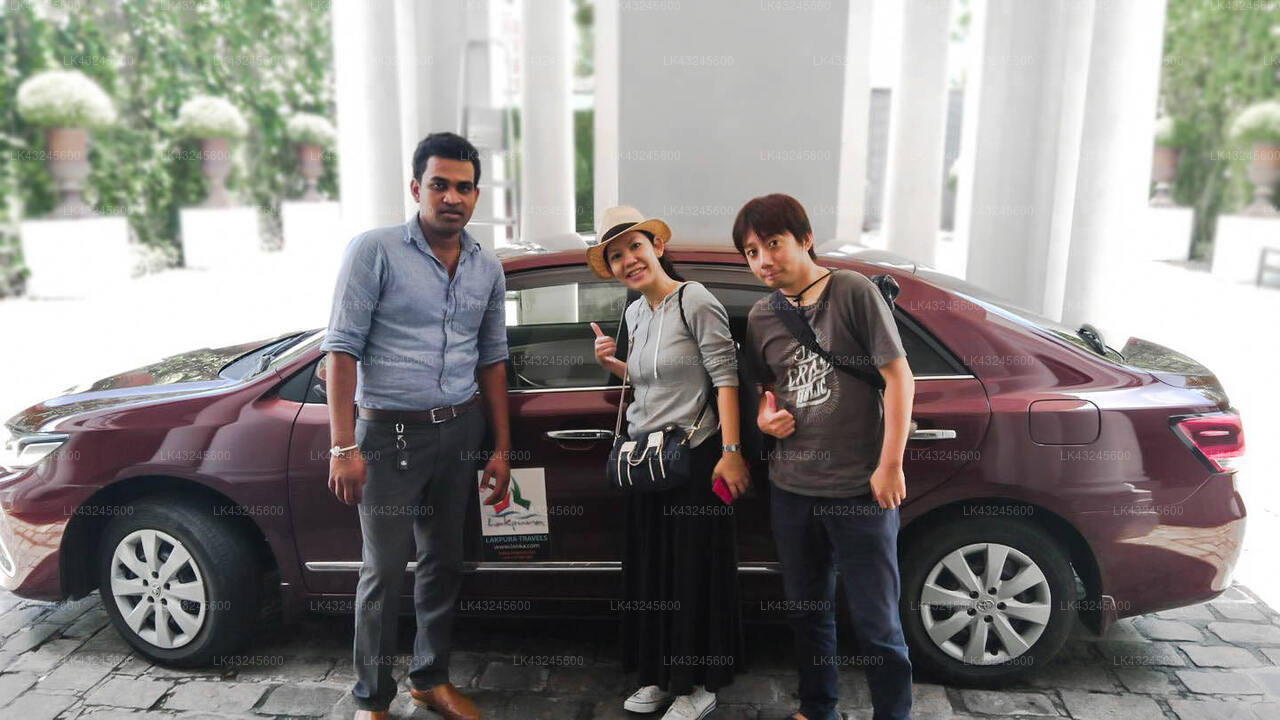 Transfer between Colombo Airport (CMB) and AloeVera Villa, Negombo