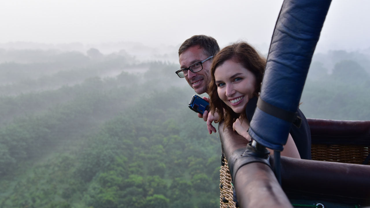 从坎达拉马出发的热气球之旅