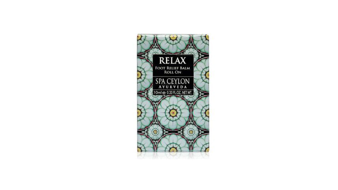 Spa Ceylon Relax Foot Relief Balm Roll On (10ml)