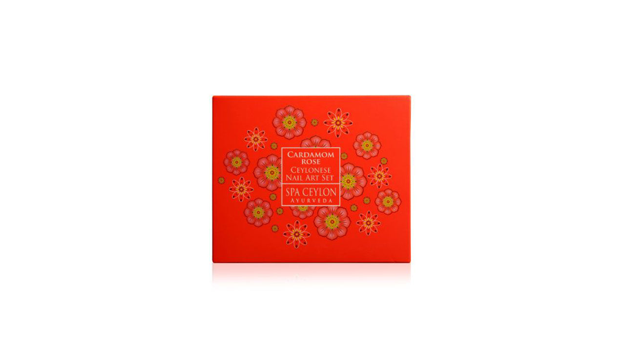 Spa Ceylon - Cardamom Rose Ceylonese Nail Art Set