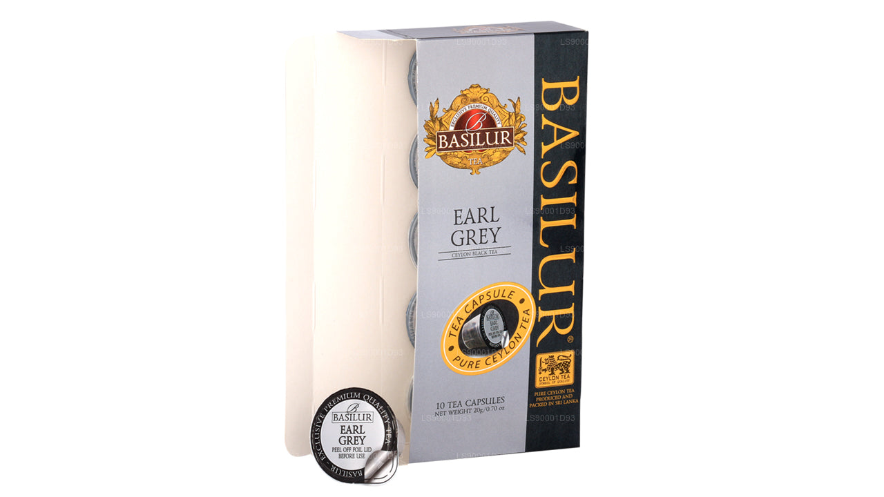 Basilur Tea Capsule "Earl Grey" (20g) Box Board