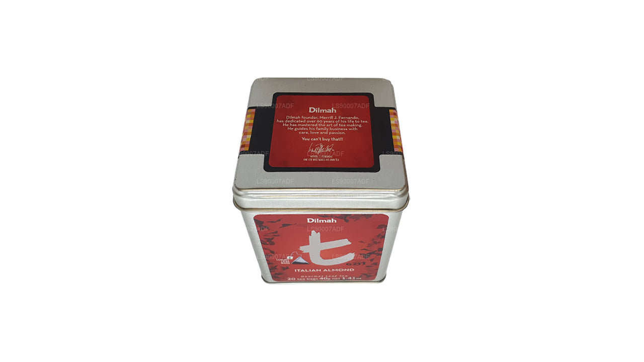 Dilmah T 系列意大利杏仁 (40g) 20 个茶包