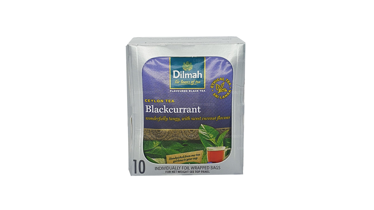 Dilmah Blackcurrent Tea (20g) 10 个独立铝箔包装的茶包
