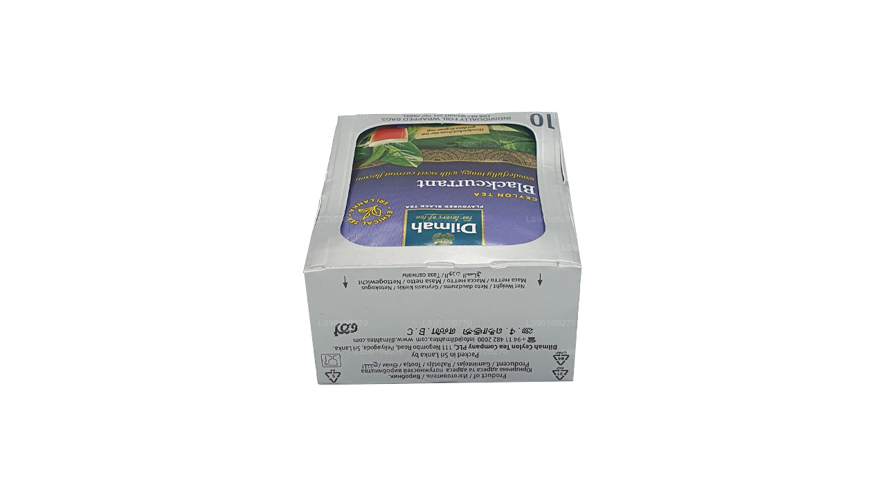 Dilmah Blackcurrent Tea (20g) 10 个独立铝箔包装的茶包