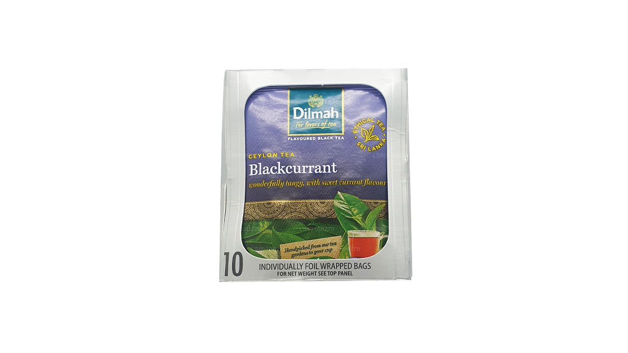 Dilmah Blackcurrent Tea (20g) 10 个独立铝箔包装的茶包