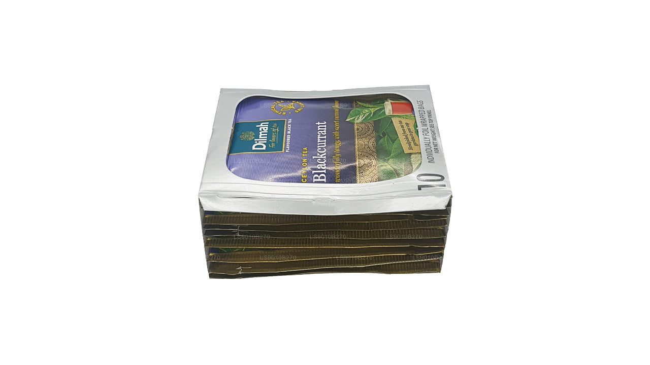 Dilmah Blackcurrent Tea (20g) 10 个独立铝箔包装的茶包
