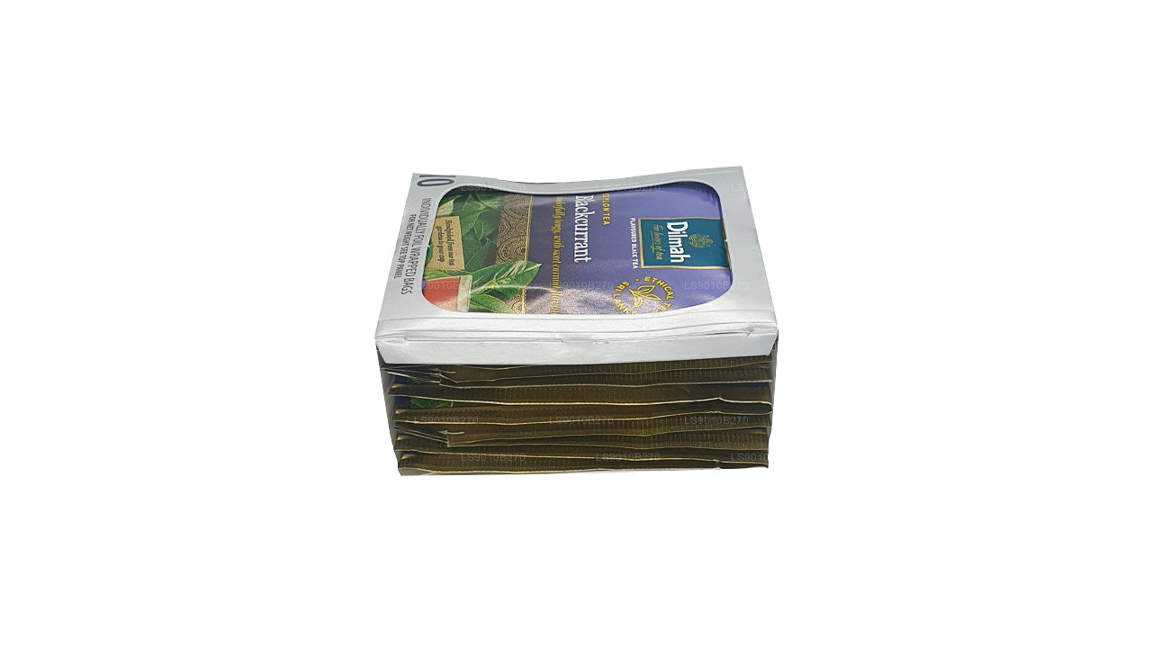 Dilmah Blackcurrent Tea (20g) 10 个独立铝箔包装的茶包