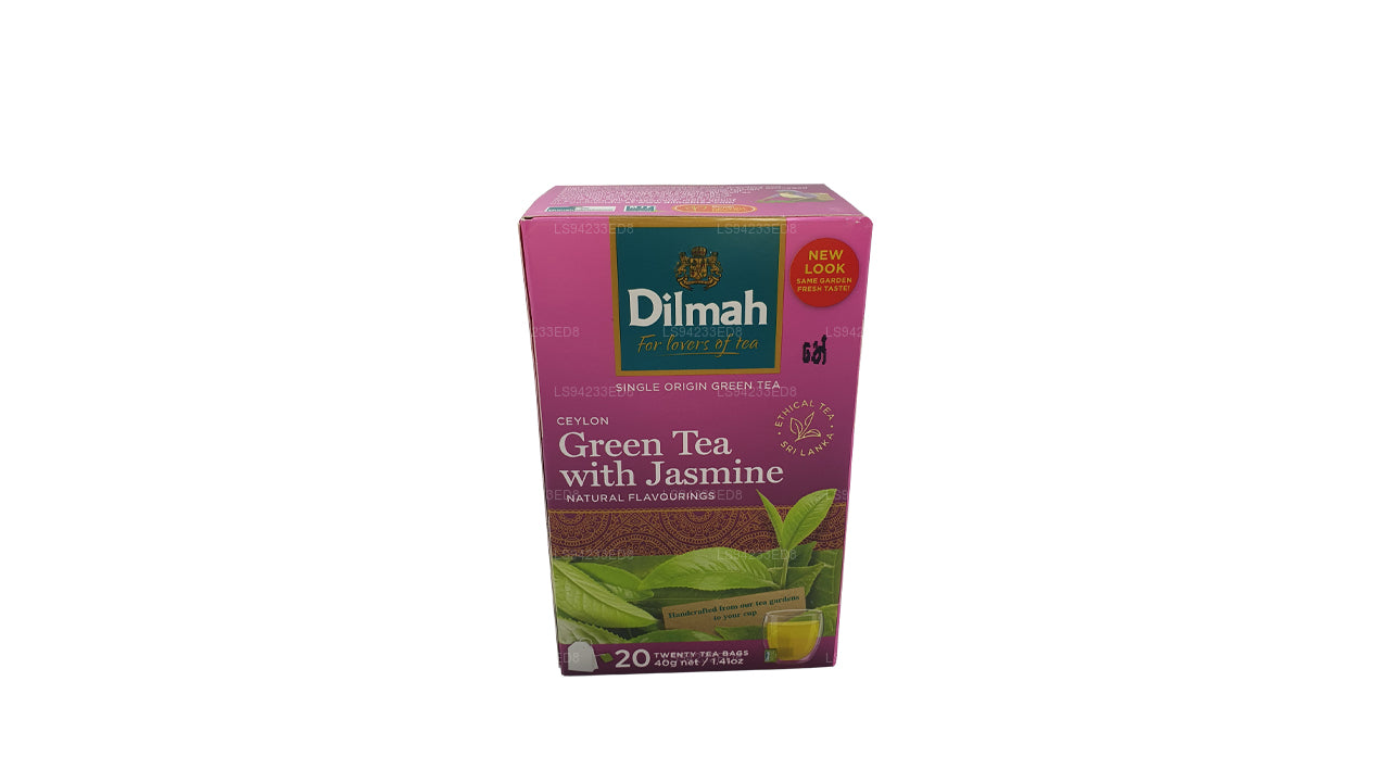 Dilmah 锡兰绿茶含茉莉花 (40g) 20 个茶包